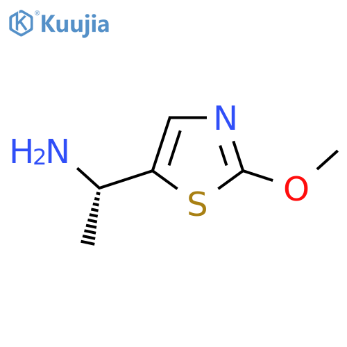 (1S)-1-(2-methoxy-1,3-thiazol-5-yl)ethan-1-amine structure