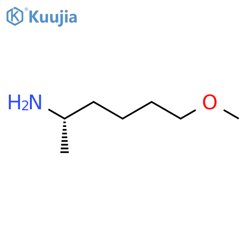 (2S)-6-methoxyhexan-2-amine structure