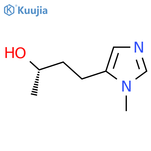 (2S)-4-(1-methyl-1H-imidazol-5-yl)butan-2-ol structure