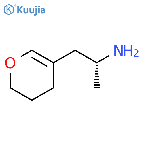 (2R)-1-(3,4-dihydro-2H-pyran-5-yl)propan-2-amine structure