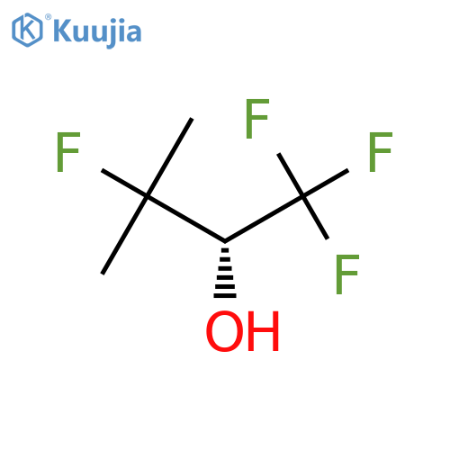 (2R)-1,1,1,3-tetrafluoro-3-methylbutan-2-ol structure