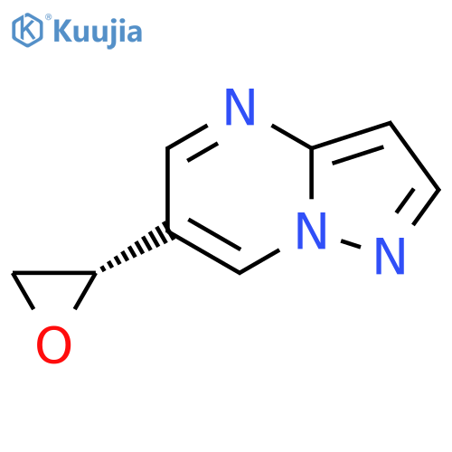 6-(2S)-oxiran-2-ylpyrazolo1,5-apyrimidine structure