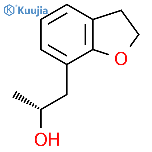 (2R)-1-(2,3-dihydro-1-benzofuran-7-yl)propan-2-ol structure