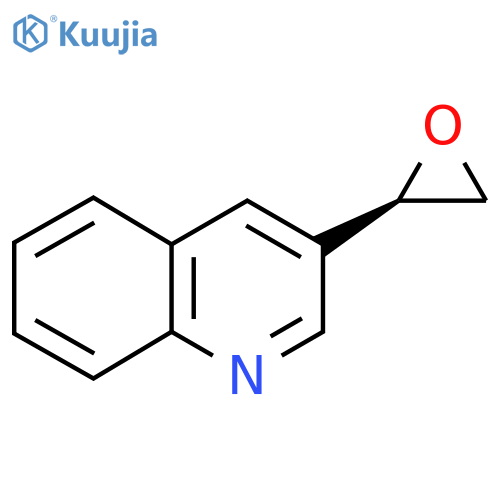 3-(2R)-oxiran-2-ylquinoline structure