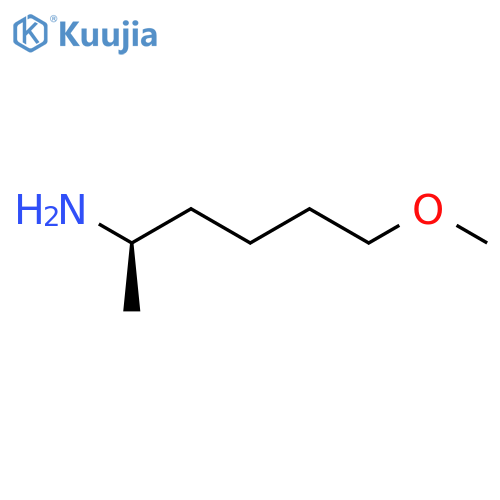 (2R)-6-methoxyhexan-2-amine structure
