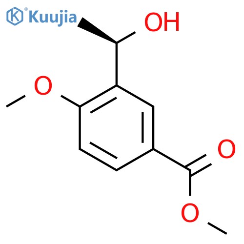 methyl 3-(1R)-1-hydroxyethyl-4-methoxybenzoate structure