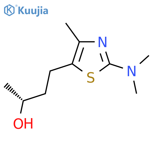 (2R)-4-2-(dimethylamino)-4-methyl-1,3-thiazol-5-ylbutan-2-ol structure