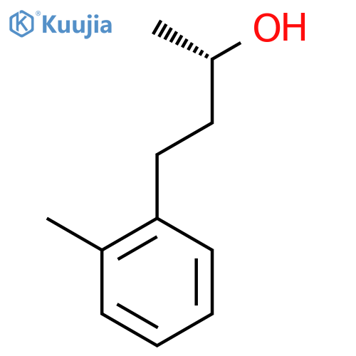 (2S)-4-(2-methylphenyl)butan-2-ol structure