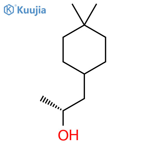 (2R)-1-(4,4-dimethylcyclohexyl)propan-2-ol structure