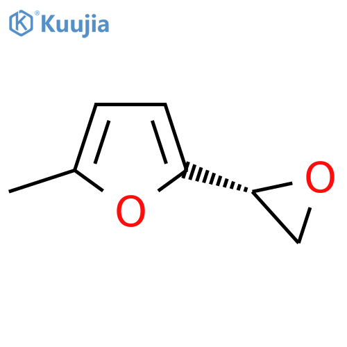 2-methyl-5-(2R)-oxiran-2-ylfuran structure
