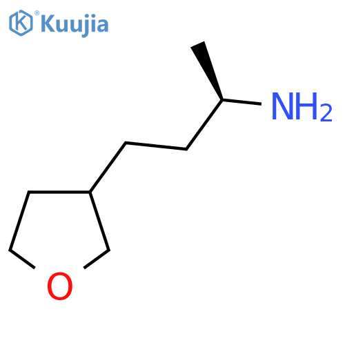 (2R)-4-(oxolan-3-yl)butan-2-amine structure