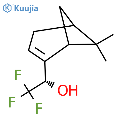 (1S)-1-{6,6-dimethylbicyclo3.1.1hept-2-en-2-yl}-2,2,2-trifluoroethan-1-ol structure