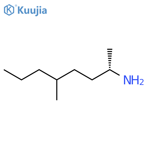 (2S)-5-methyloctan-2-amine structure
