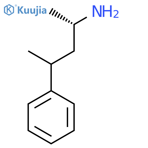 (2S)-4-phenylpentan-2-amine structure