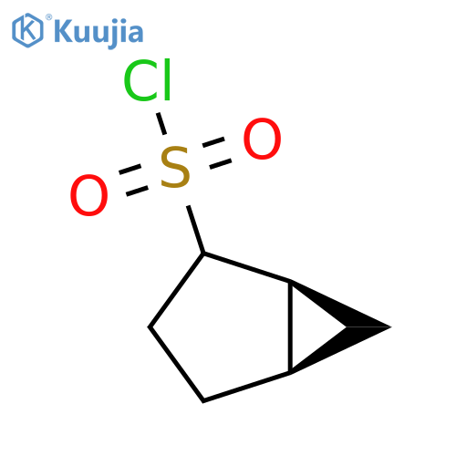 rac-(1R,5S)-bicyclo3.1.0hexane-2-sulfonyl chloride structure