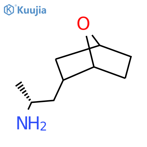 (2R)-1-{7-oxabicyclo2.2.1heptan-2-yl}propan-2-amine structure