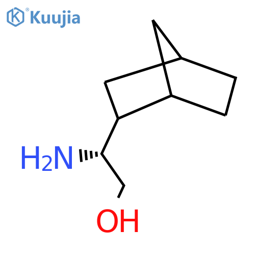 (2R)-2-amino-2-{bicyclo2.2.1heptan-2-yl}ethan-1-ol structure