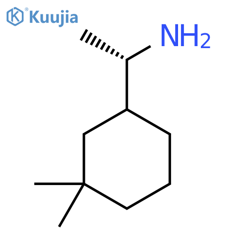 (1S)-1-(3,3-dimethylcyclohexyl)ethan-1-amine structure