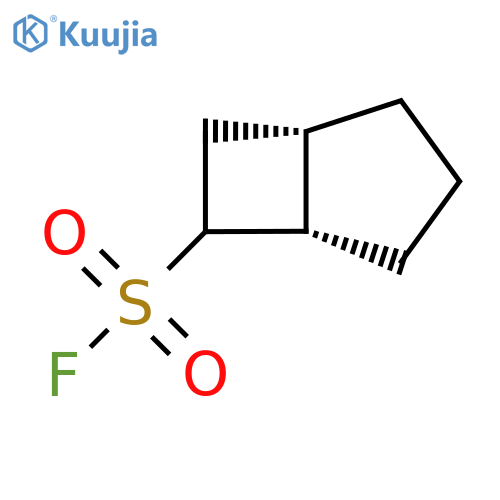 rac-(1R,5R)-bicyclo3.2.0heptane-6-sulfonyl fluoride structure