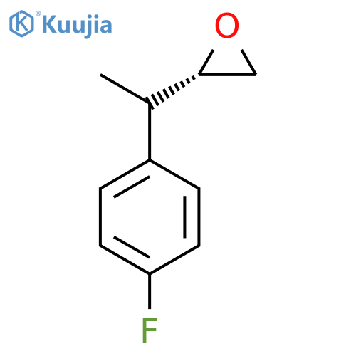 (2S)-2-1-(4-fluorophenyl)ethyloxirane structure