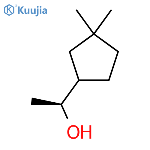 (1S)-1-(3,3-dimethylcyclopentyl)ethan-1-ol structure