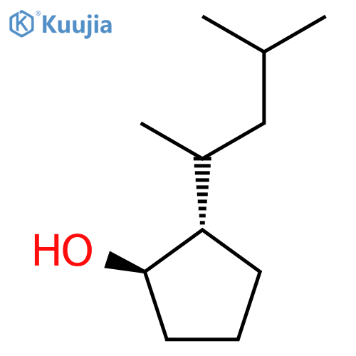 rac-(1R,2S)-2-(4-methylpentan-2-yl)cyclopentan-1-ol structure
