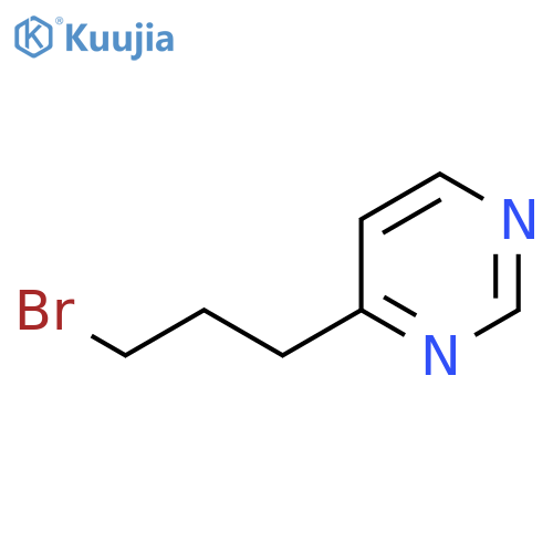 4-(3-bromopropyl)pyrimidine structure