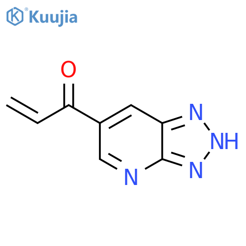 1-{3H-1,2,3triazolo4,5-bpyridin-6-yl}prop-2-en-1-one structure