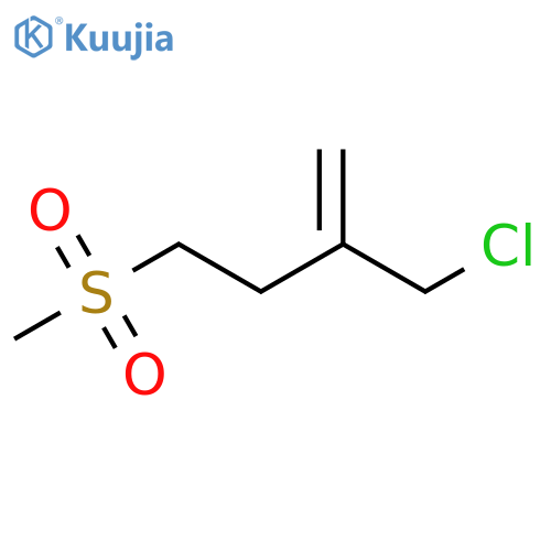 2-(chloromethyl)-4-methanesulfonylbut-1-ene structure