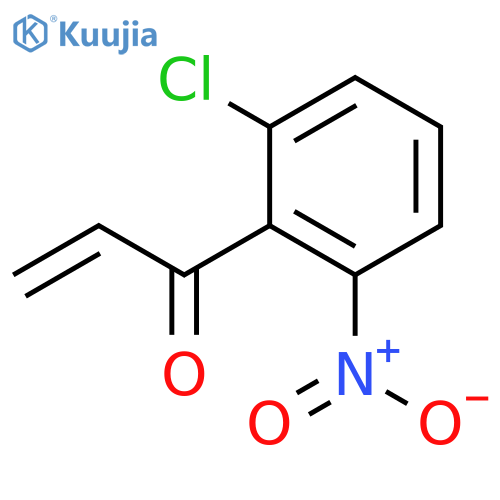 1-(2-chloro-6-nitrophenyl)prop-2-en-1-one structure