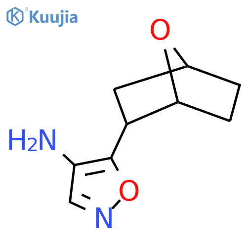 5-{7-oxabicyclo2.2.1heptan-2-yl}-1,2-oxazol-4-amine structure