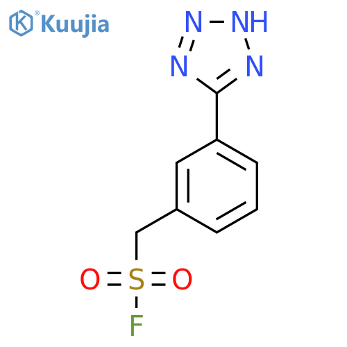 3-(1H-1,2,3,4-tetrazol-5-yl)phenylmethanesulfonyl fluoride structure