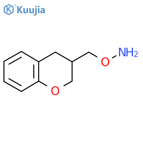 O-(3,4-dihydro-2H-1-benzopyran-3-yl)methylhydroxylamine structure