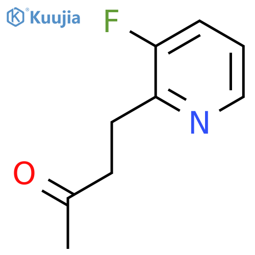 4-(3-fluoropyridin-2-yl)butan-2-one structure