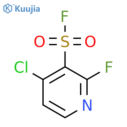 4-chloro-2-fluoropyridine-3-sulfonyl fluoride structure
