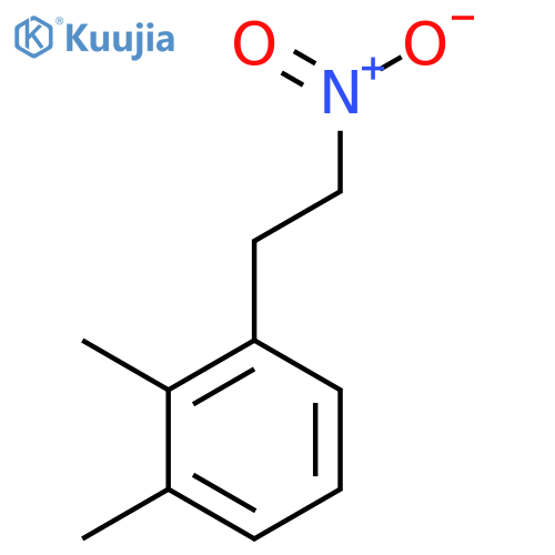 1,2-dimethyl-3-(2-nitroethyl)benzene structure