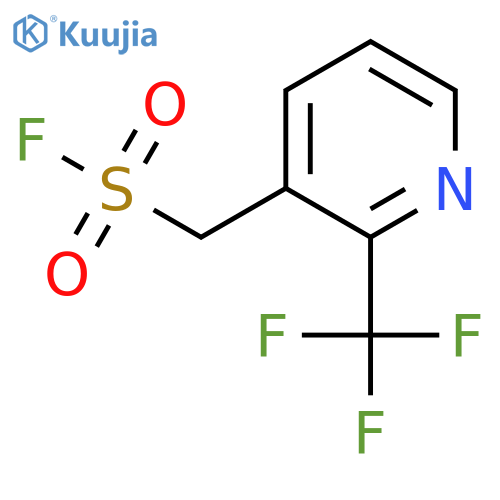 2-(trifluoromethyl)pyridin-3-ylmethanesulfonyl fluoride structure