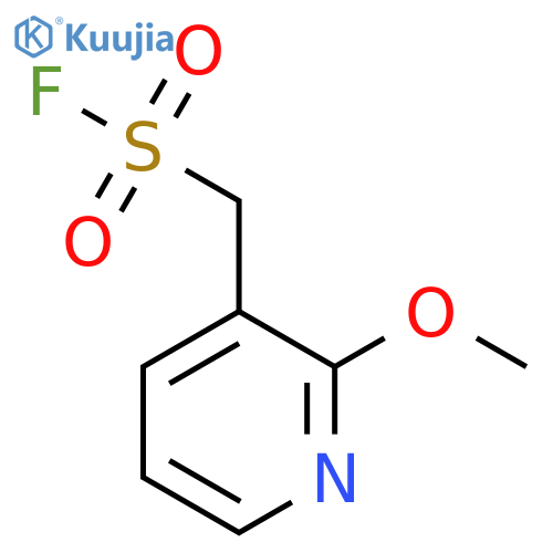(2-methoxypyridin-3-yl)methanesulfonyl fluoride structure
