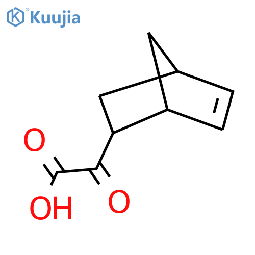 2-{bicyclo2.2.1hept-5-en-2-yl}-2-oxoacetic acid structure