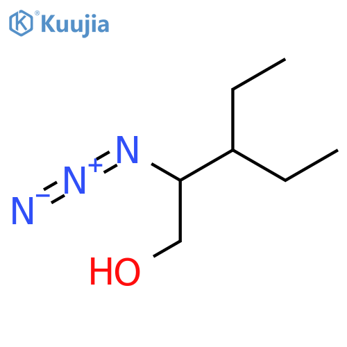 2-azido-3-ethylpentan-1-ol structure