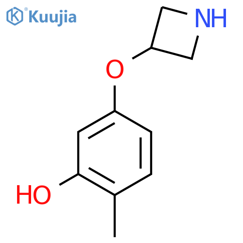 5-(azetidin-3-yloxy)-2-methylphenol structure