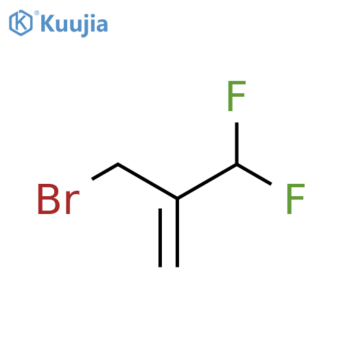3-bromo-2-(difluoromethyl)prop-1-ene structure