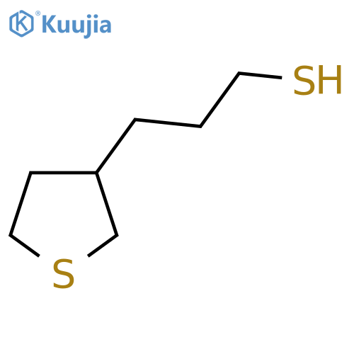 3-(thiolan-3-yl)propane-1-thiol structure