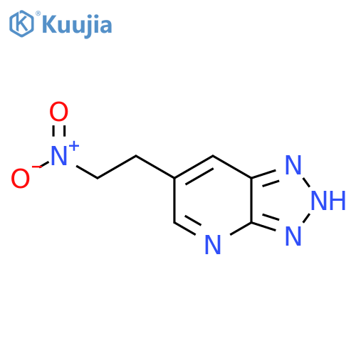 6-(2-nitroethyl)-3H-1,2,3triazolo4,5-bpyridine structure