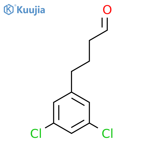 4-(3,5-dichlorophenyl)butanal structure