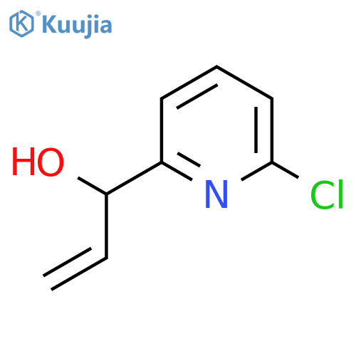 1-(6-chloropyridin-2-yl)prop-2-en-1-ol structure