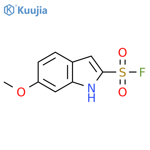 6-methoxy-1H-indole-2-sulfonyl fluoride structure