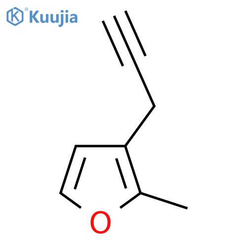 2-methyl-3-(prop-2-yn-1-yl)furan structure