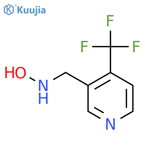 N-{4-(trifluoromethyl)pyridin-3-ylmethyl}hydroxylamine structure