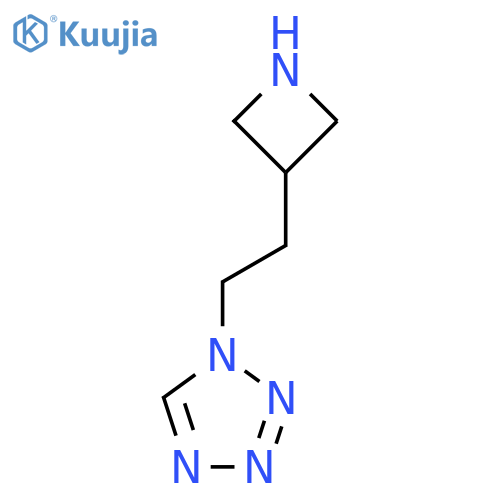 1-2-(azetidin-3-yl)ethyl-1H-1,2,3,4-tetrazole structure